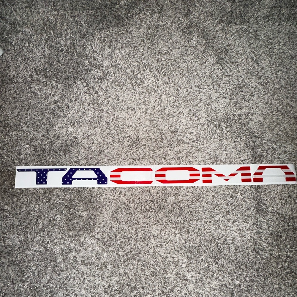 Toyota Tacoma RWB USA Tailgate Inserts - fits 2014-2023